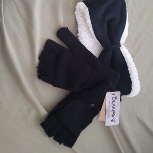 Nwt bearpaw band and gloves